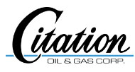 Citation Oil & Gas Corporation