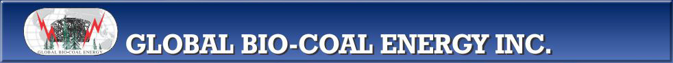 Global Bio-Coal Energy Inc.